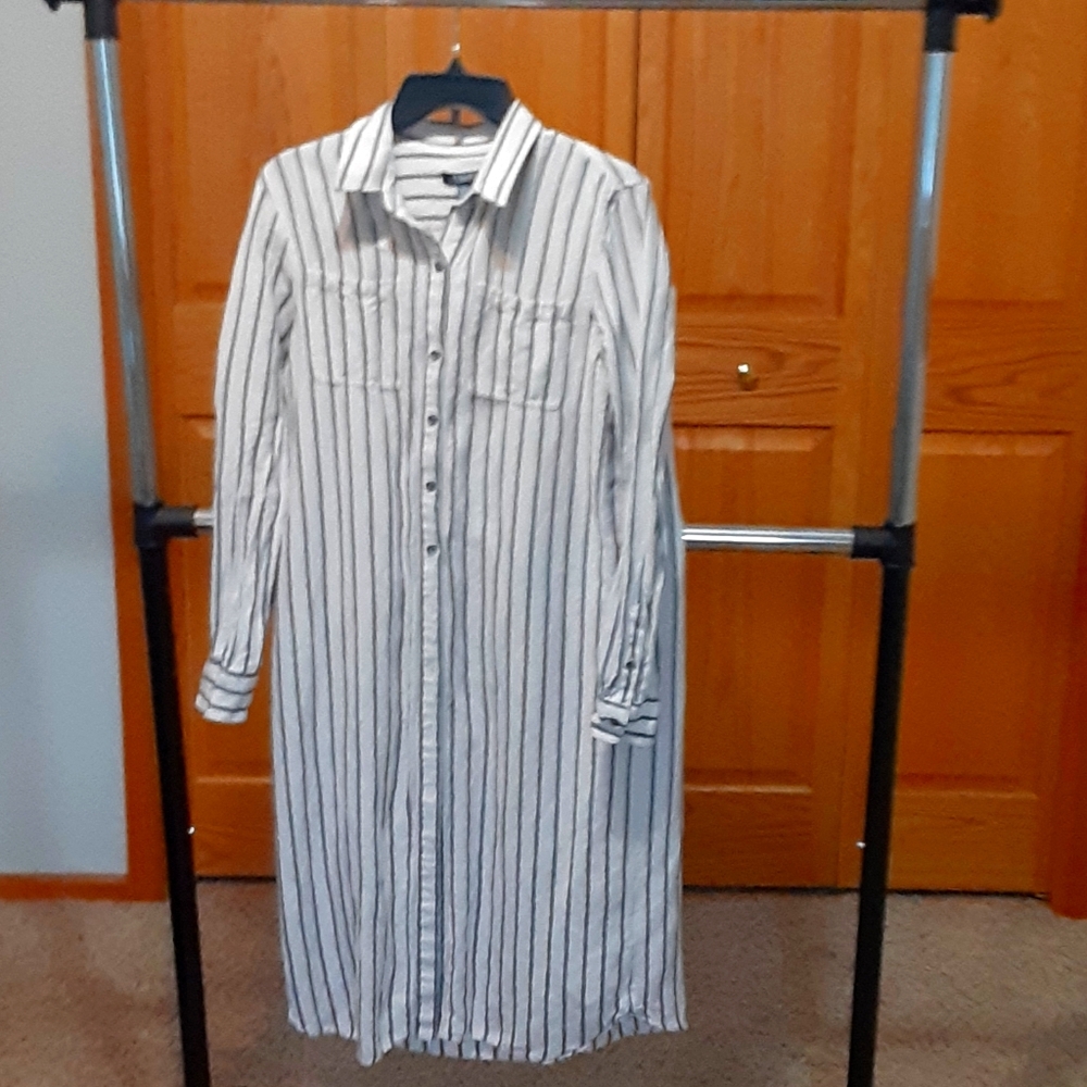 Long stripped dress